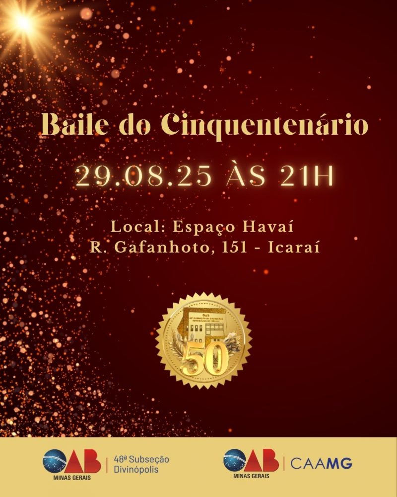 BAILE DO CINQUENTENÁRIO